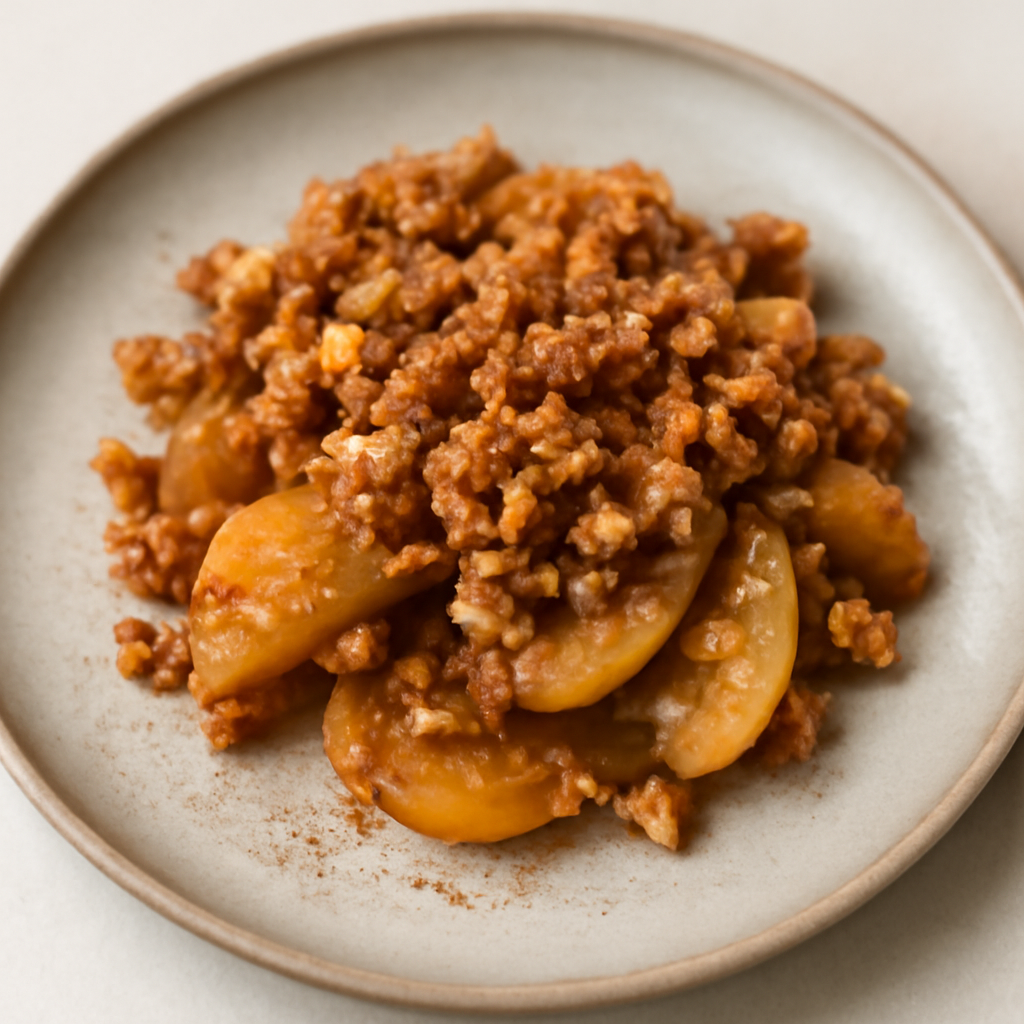 Cinnamon Apple Crisp